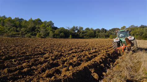 Free Images : tractor, field, farm, vehicle, crop, soil, agriculture ...
