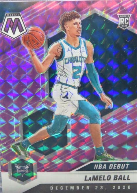 Lamelo Ball Mosaic Nba Debut Purple Price Guide