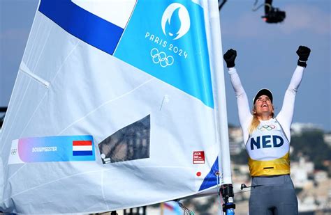 Olympics Sailing Dutch Sailor Marit Bouwmeester Clinches Gold And Games