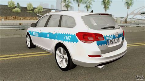 Opel Astra J Policja KSP Para GTA San Andreas