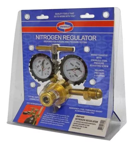 Regulador Para Nitrógeno Uniweld Rhp400 De 0 400 Psi MercadoLibre