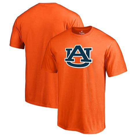 Fanatics Branded Auburn Tigers Orange Primary Logo T Shirt