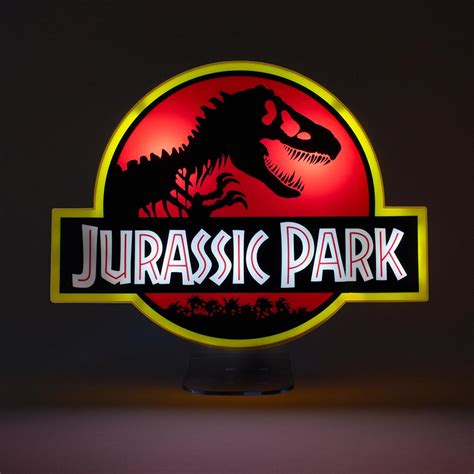 Jurassic Park Logo Light Things For Home Zing Pop Culture