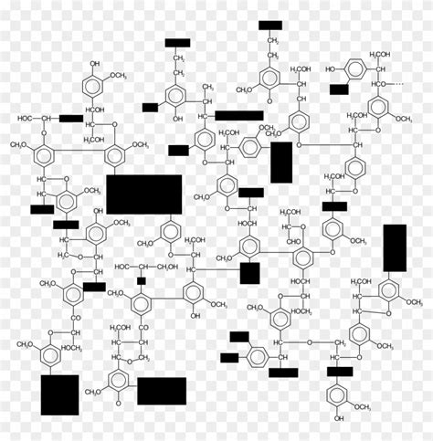 2000px-lignin Structure - Svg - Most Complex Drug Structure, HD Png ...