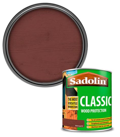 Sadolin Classic Oil Based Solvent All Purpose Exterior Woodstain L All