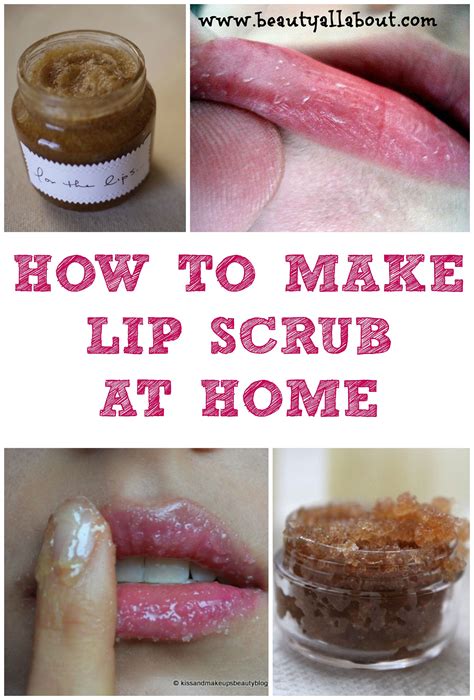 How To Make Lip Scrub At Home How To Make Lip Scrub Lip Scrub Health And Beauty Tips