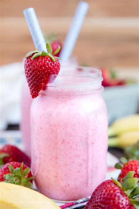 The Best Strawberry Breakfast Smoothies Best Round Up Recipe Collections