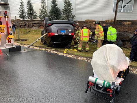 Accident Reported With Entrapment Concordville Fire Protective