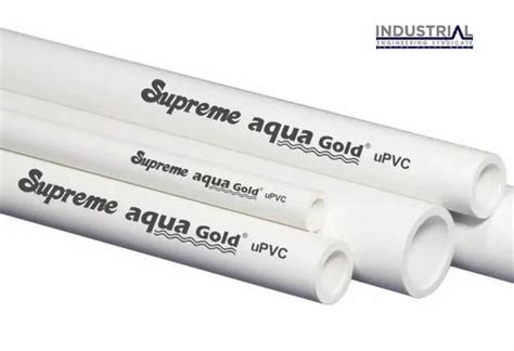 Supreme Upvc Pipe 6 M At Rs 320piece In Vadodara Id 2853511825162