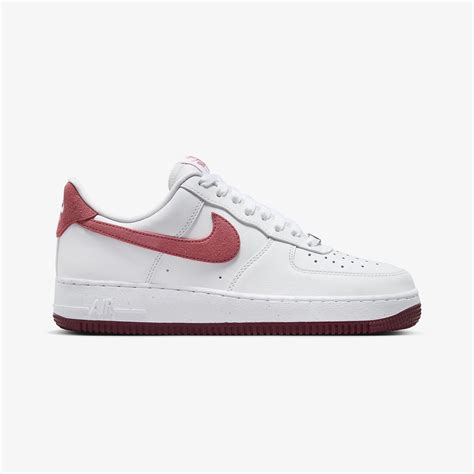 Buy White and Red Nike Air force 1 '07 Sneakers for Women in Online ...