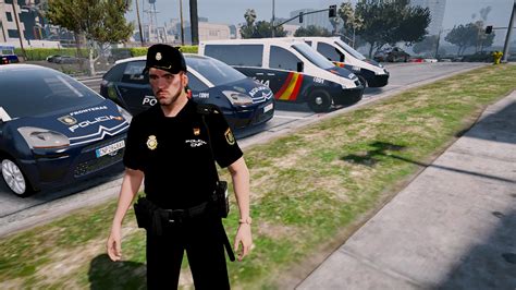 Uniform Policía Nacional UPR CNP Spanish Police GTA5 Mods