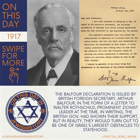 Balfour Declaration, 1917 - Jewish Original Media