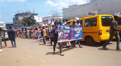 Bukavu Marche Pacifique De La Soci T Civile Pour Soutenir Les Fardc