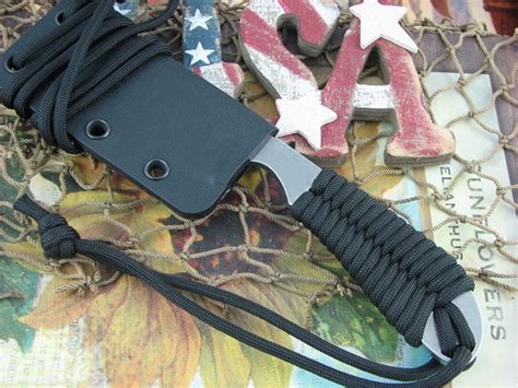 White River Knife Backpacker Stone Wash Black Paracord Cpm S30v Wrbpbl