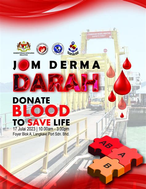 Kempen Jom Derma Darah Lpsb News Dermaga Tanjung Lembung