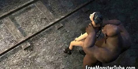 3D Lara Croft Getting Fucked Hard By A Horny Troll Jamie Lee Lara