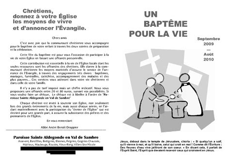 Le Sacrement Du Baptême