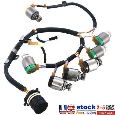 Tested 5HP19 Transmission Solenoids Kit W Internal Harness For BMW