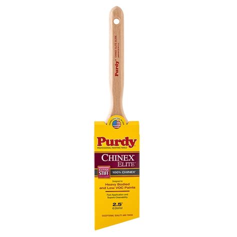 6 Pack Of 2 1 2” Purdy 144552925 Chinex Elite Glide Paint Brush Angle Sash Fluted