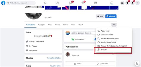 Comment bloquer ou débloquer une personne sur Facebook