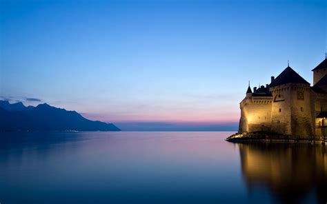 montreux castle-Nature Landscape Wallpaper Preview | 10wallpaper.com