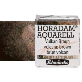 Schmincke Horadam Watercolor Volcano Brown Half Pan Jerry S Artarama