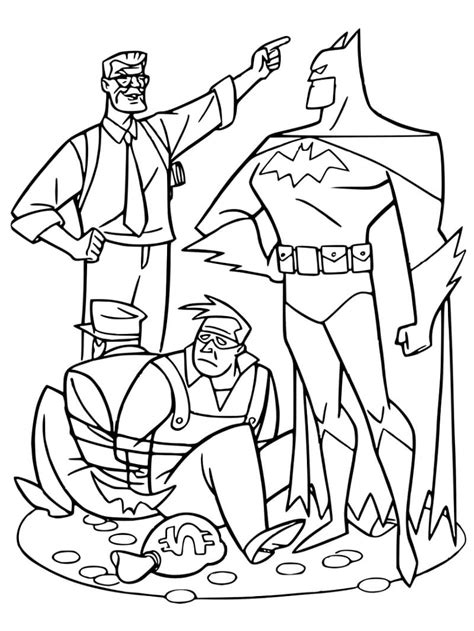 Coloriage Batman à imprimer ColoringOnly