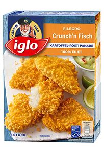 Iglo Fisch Sticks Fischlexikon