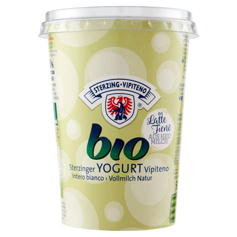 Sterzing Vipiteno Bio Yogurt Da Latte Fieno Intero Bianco G Carrefour