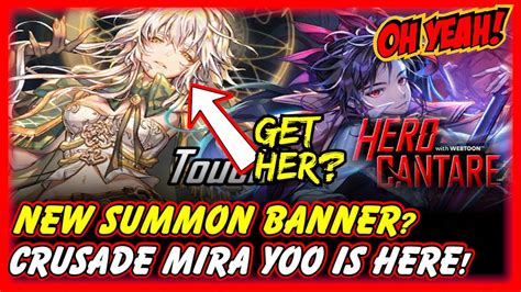 Hero Cantare Should You Summon Crusade Mira Yoo Is She Amazing Review