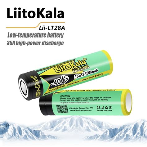 1 20PCS VeitoKala Lii LT28A 18650 2800mah 3 7V Batterie Rechargeable