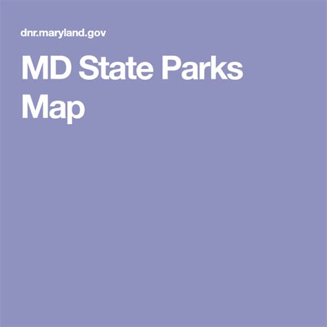 MD State Parks Map Md State, State Parks, Washington Dc, Map, Location ...