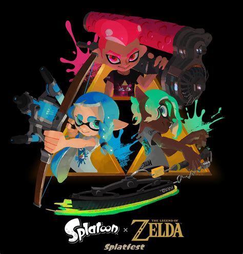 The Legend Of Zelda Splatoon 3 Splatfest And Shirts Revealed