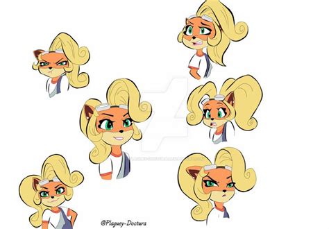 Coco Bandicoot Expressions By Plaguey Doctura On Deviantart Crash