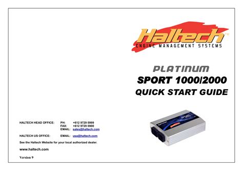 Haltech Sport 1000 Wiring Diagram - Wiring Diagram Pictures