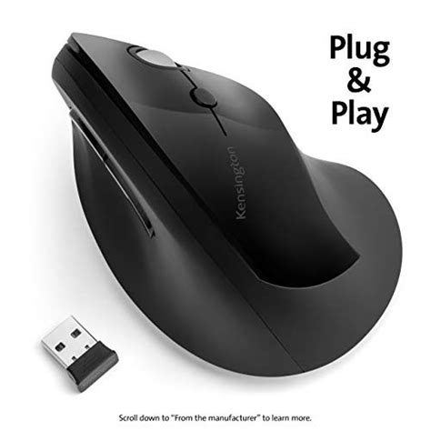 Kensington Pro Fit Ergo Vertical Wireless Mouse Mouse - Specs, Compare ...