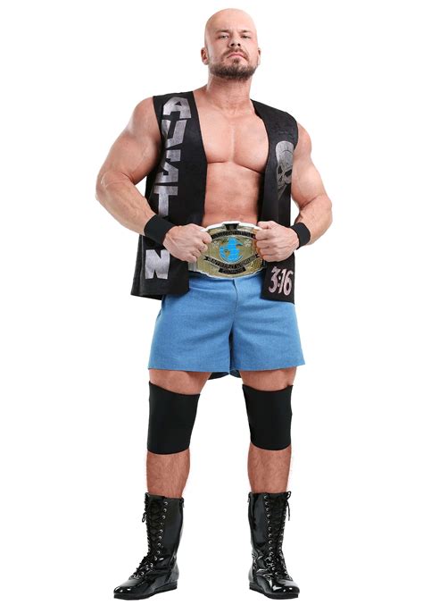 Plus Size WWE Stone Cold Steve Austin Adult Costume