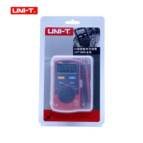 UNI T UT120C Pocket Mini Multimeter 600V 400mA Digital Multimeter