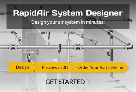 Premium Compressed Air Piping, pipes for compressed air – RapidAir Products