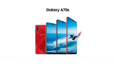 Samsung Galaxy A70s Launched With 64mp Primary Camera Specifications