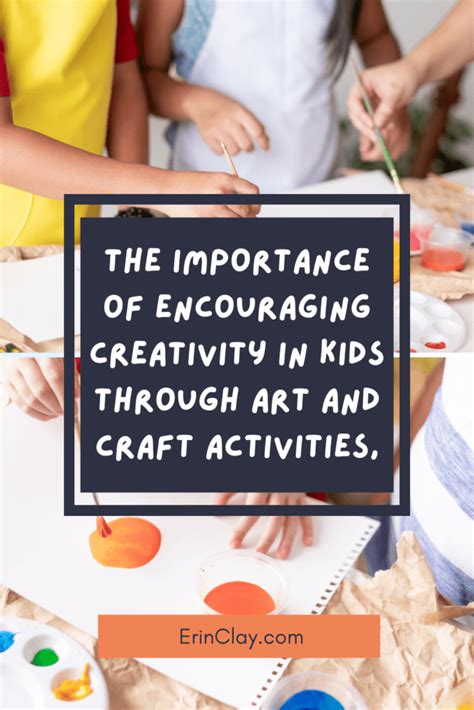 Encouraging Creativity in Kids Through Arts and Crafts Activities