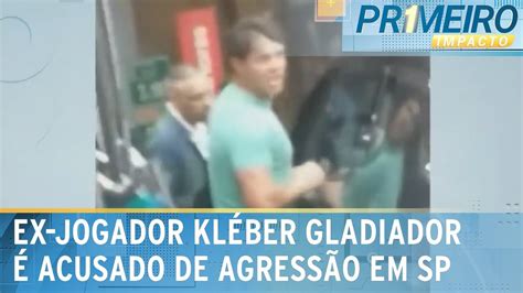 Ex jogador Kleber Gladiador é acusado de agredir funcionárias de posto