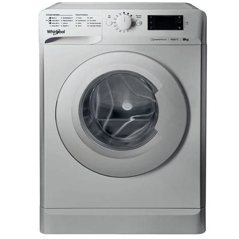 Machine Laver Whirlpool Frontale Kg T Silver Prix Maroc