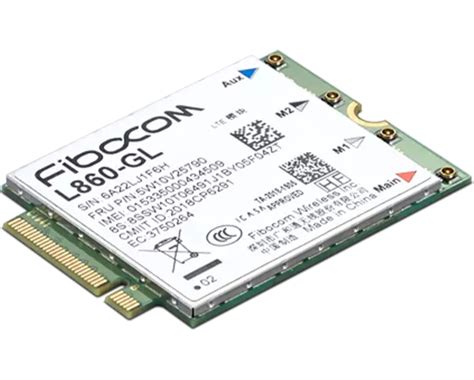 Electronics MQUPIN Dual Band Fibocom LTE Cat16 L860-GL Module 1Gbps ...
