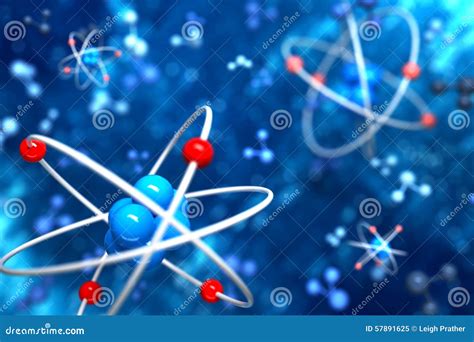 Atom Background Shining Nuclear Model Atoms And Electrons Physics