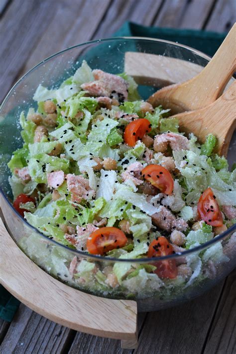 Salata De Naut Cu Somon 1 Corina Ureche Flickr