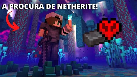 Comecei A Procura De Netherite No Modo Hardcore No Minecraftquase