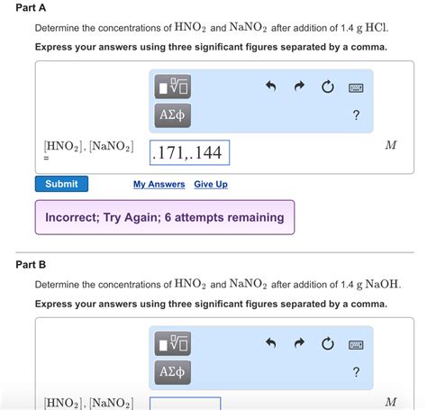 Solved A L Buffer Solution Is M In Hno And Chegg