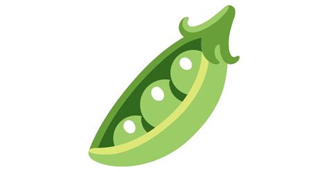 Pea Pod Emoji