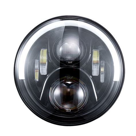 High Brightness Inch Hayley Davidson Led Headlight With High Low Beam Drl